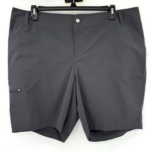 MARMOT Women's Kodachrome Hiking Shorts Size‎ 20W Dark Steel Stretch NWT